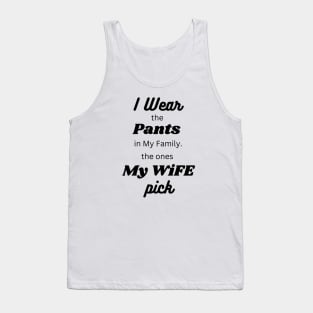 Funny Husband Quote Tank Top